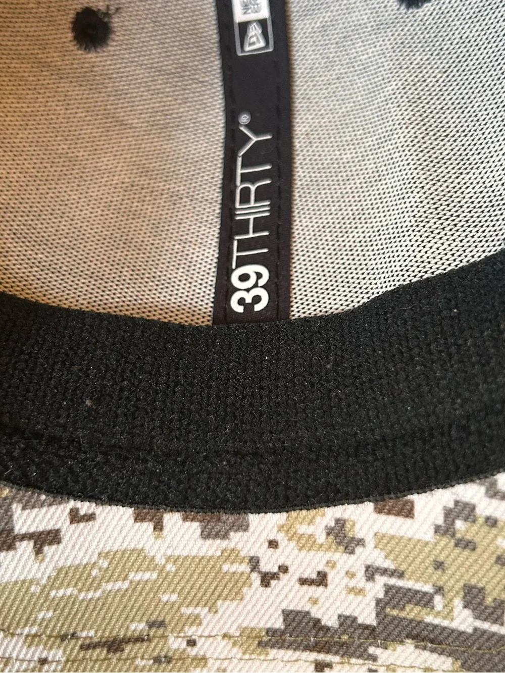 Chicago Bears New Era Heather Black 2020 Salute to Service 39THIRTY Size L/XL